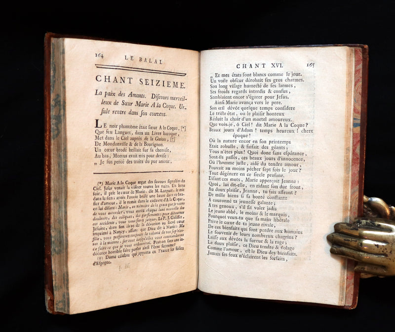 1774 Scarce French Book - Le BALAI, a Licentious Tale by DU LAURENS.