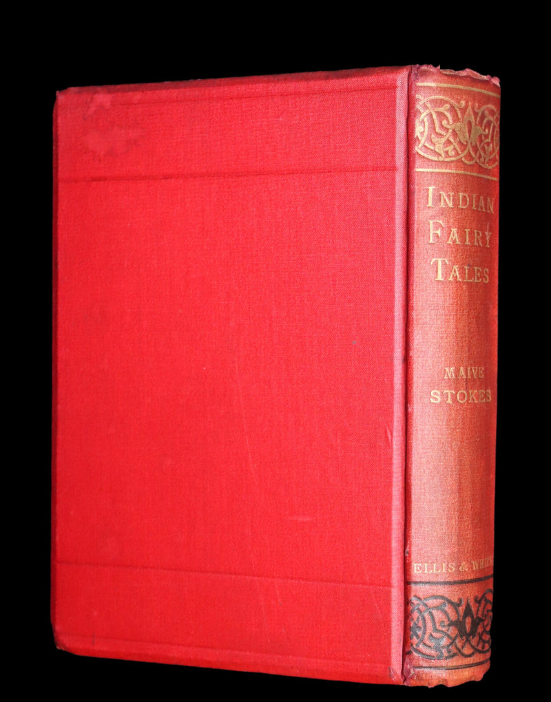1880 Rare First Edition - Indian Fairy Tales - FAIRY TALES from India by Maive Stokes.