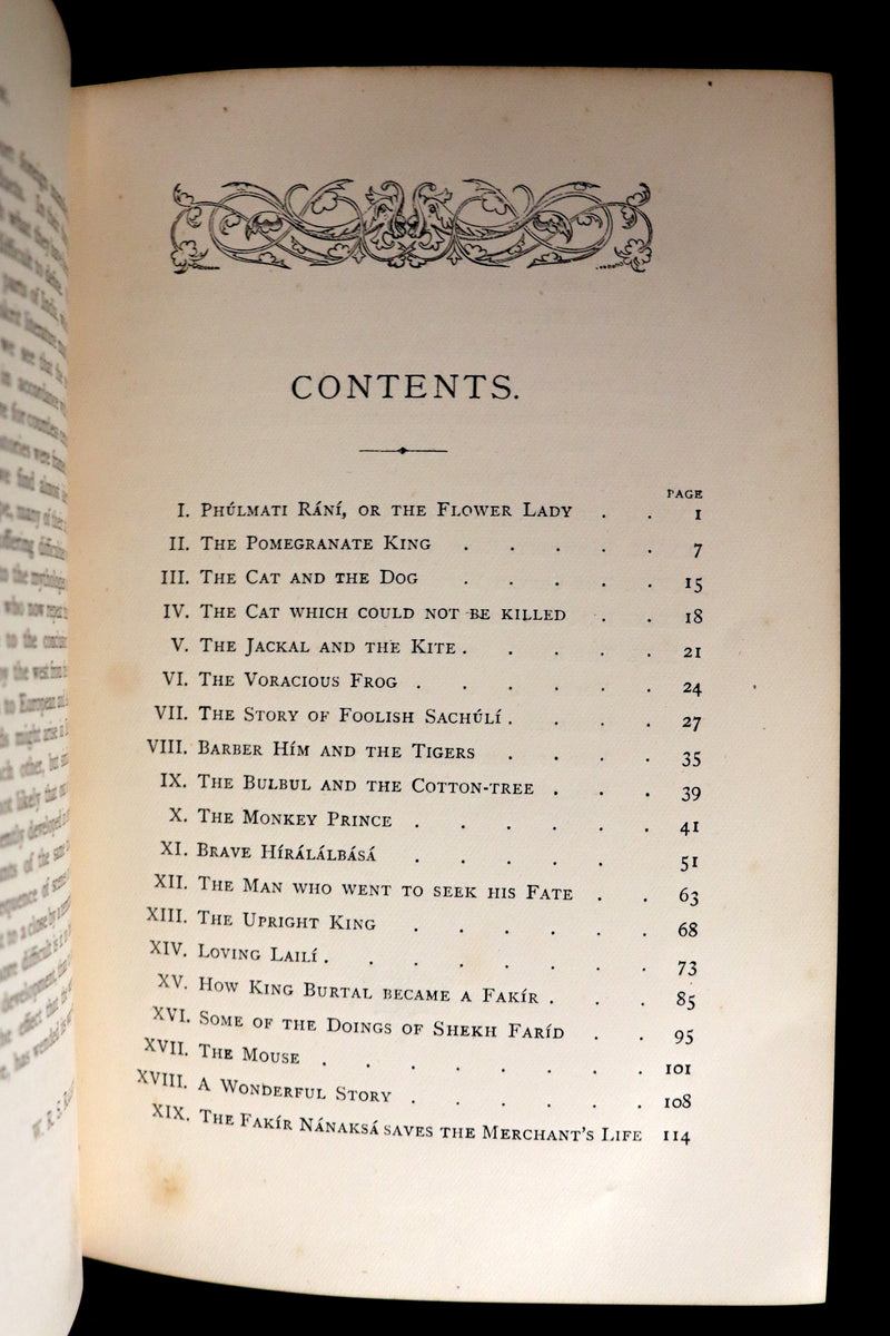 1880 Rare First Edition - Indian Fairy Tales - FAIRY TALES from India by Maive Stokes.