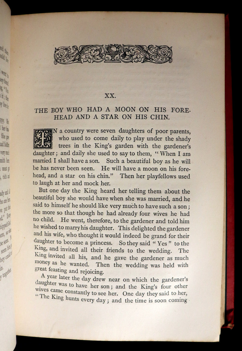 1880 Rare First Edition - Indian Fairy Tales - FAIRY TALES from India by Maive Stokes.