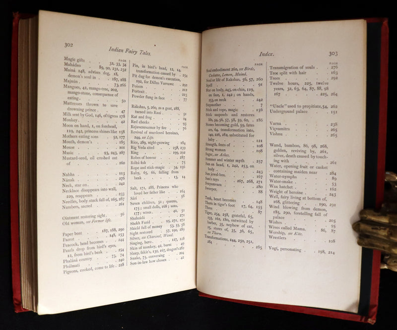 1880 Rare First Edition - Indian Fairy Tales - FAIRY TALES from India by Maive Stokes.