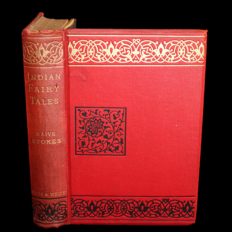 1880 Rare First Edition - Indian Fairy Tales - FAIRY TALES from India by Maive Stokes.