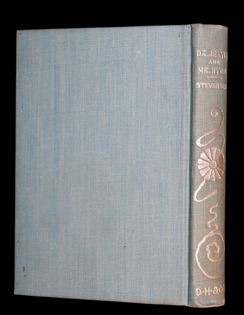 1897 Rare Book - The Strange Case of Dr Jekyll and Mr Hyde with Treasure Island by Stevenson.