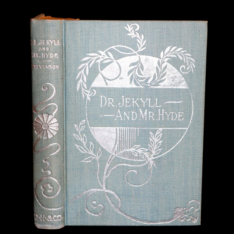 1897 Rare Book - The Strange Case of Dr Jekyll and Mr Hyde with Treasure Island by Stevenson.