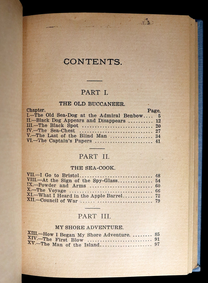 1897 Rare Book - The Strange Case of Dr Jekyll and Mr Hyde with Treasure Island by Stevenson.