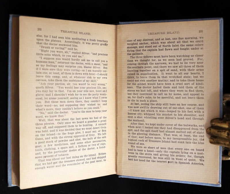 1897 Rare Book - The Strange Case of Dr Jekyll and Mr Hyde with Treasure Island by Stevenson.