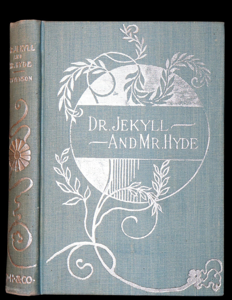 1897 Rare Book - The Strange Case of Dr Jekyll and Mr Hyde with Treasure Island by Stevenson.