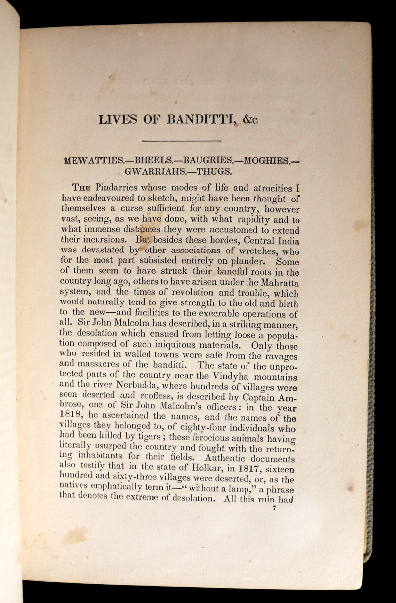 1860 Scarce Book - Lives & Daring Deeds of the Most Celebrated Pirates & Buccaneers.