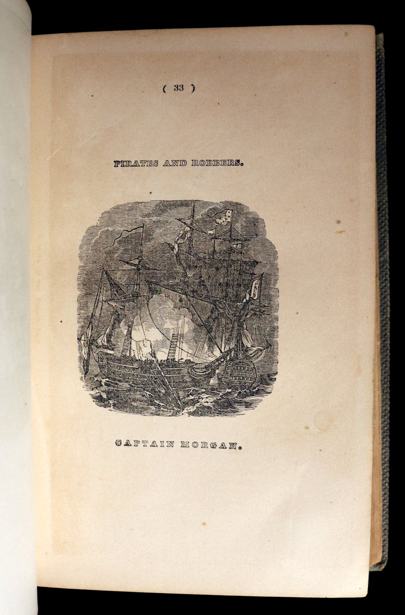 1860 Scarce Book - Lives & Daring Deeds of the Most Celebrated Pirates & Buccaneers.