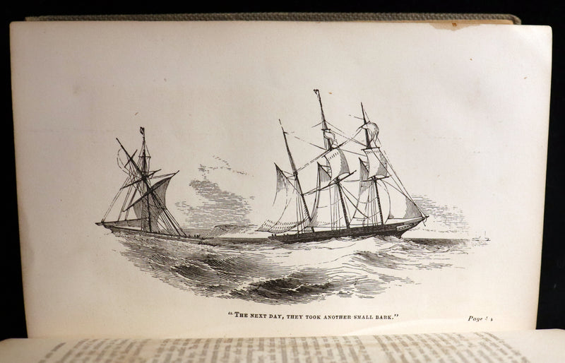 1860 Scarce Book - Lives & Daring Deeds of the Most Celebrated Pirates & Buccaneers.