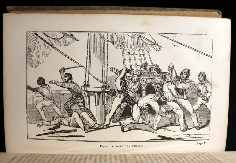 1860 Scarce Book - Lives & Daring Deeds of the Most Celebrated Pirates & Buccaneers.