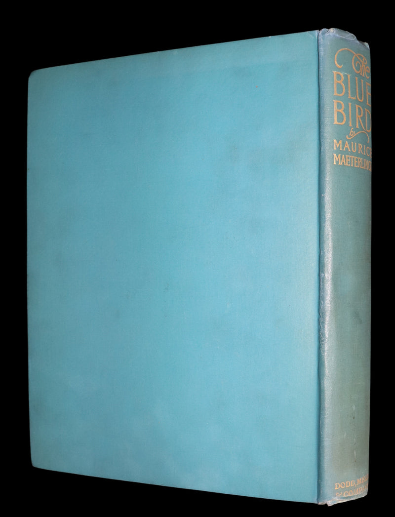1911 First US Edition - The Blue Bird, A FAIRY Play illustrated by Frederick Cayley Robinson.