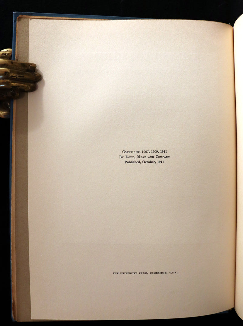 1911 First US Edition - The Blue Bird, A FAIRY Play illustrated by Frederick Cayley Robinson.