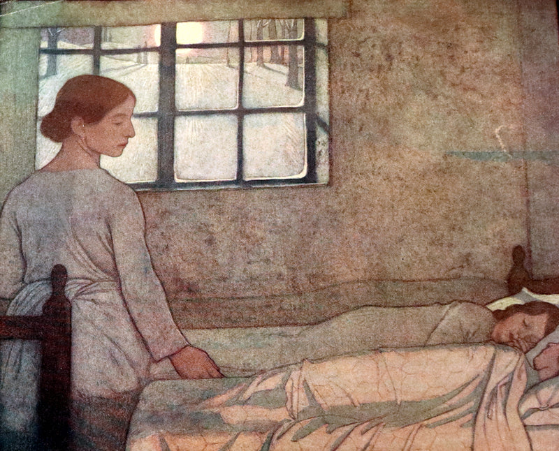 1911 First US Edition - The Blue Bird, A FAIRY Play illustrated by Frederick Cayley Robinson.