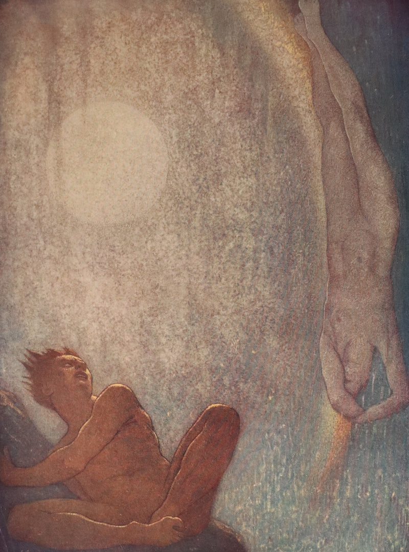 1911 First US Edition - The Blue Bird, A FAIRY Play illustrated by Frederick Cayley Robinson.