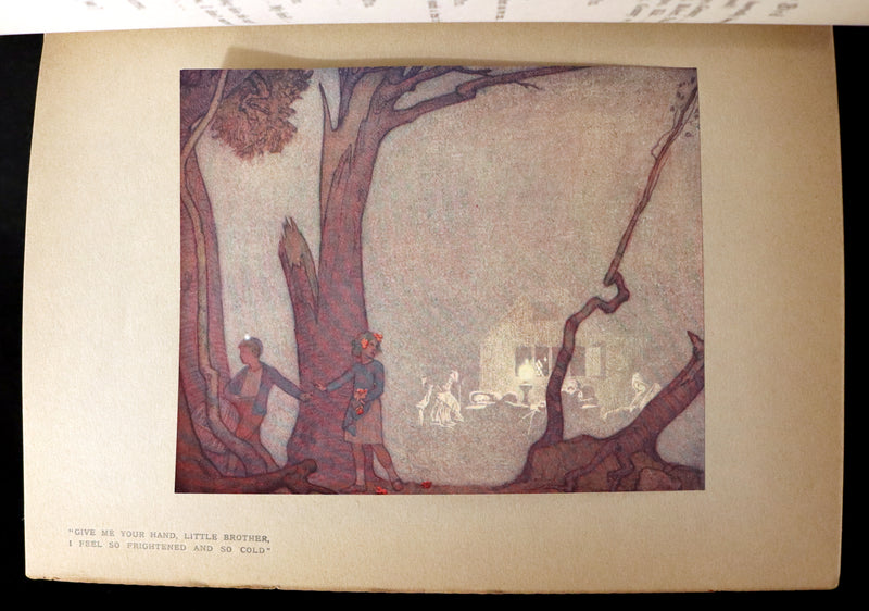 1911 First US Edition - The Blue Bird, A FAIRY Play illustrated by Frederick Cayley Robinson.