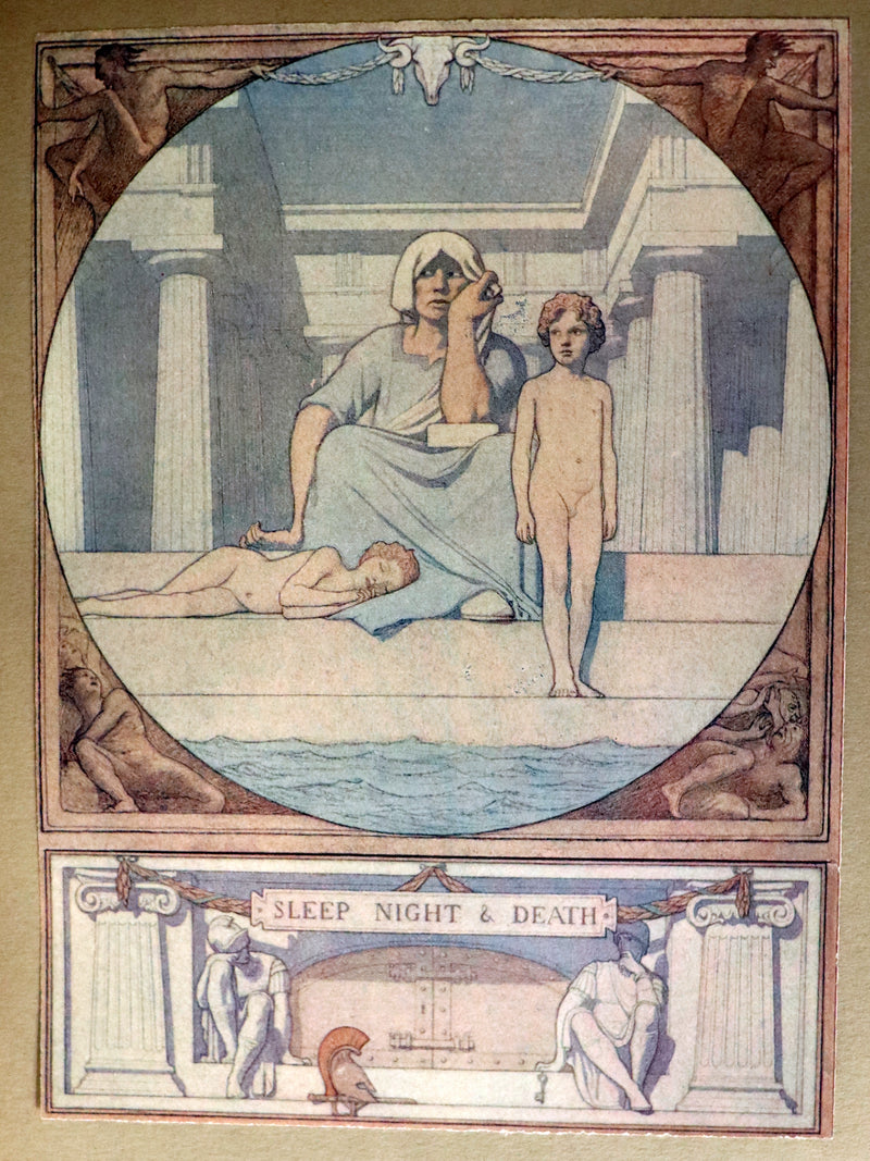 1911 First US Edition - The Blue Bird, A FAIRY Play illustrated by Frederick Cayley Robinson.