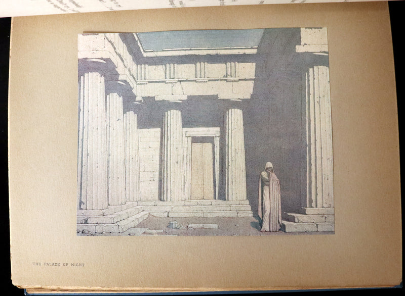 1911 First US Edition - The Blue Bird, A FAIRY Play illustrated by Frederick Cayley Robinson.