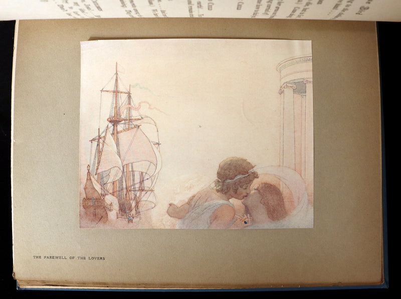 1911 First US Edition - The Blue Bird, A FAIRY Play illustrated by Frederick Cayley Robinson.