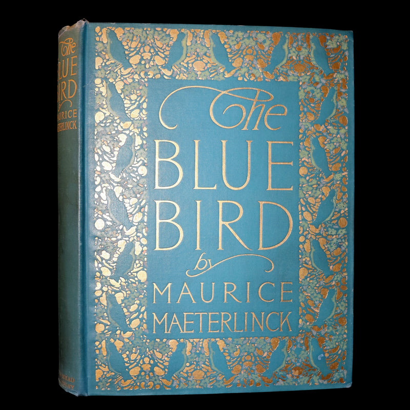 1911 First US Edition - The Blue Bird, A FAIRY Play illustrated by Frederick Cayley Robinson.