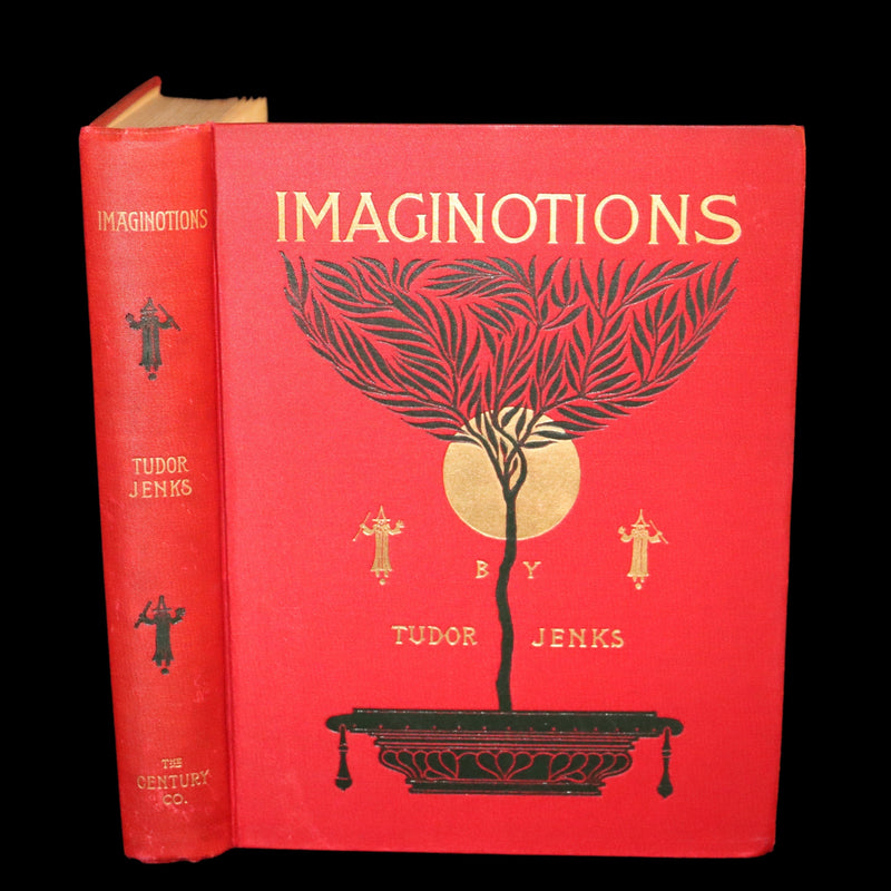 1894 Rare First Edition - IMAGINOTIONS Truthless Tales, Fantasy Stories by Tudor Jenks.