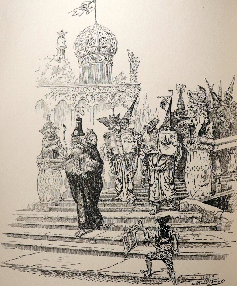 1894 Rare First Edition - IMAGINOTIONS Truthless Tales, Fantasy Stories by Tudor Jenks.