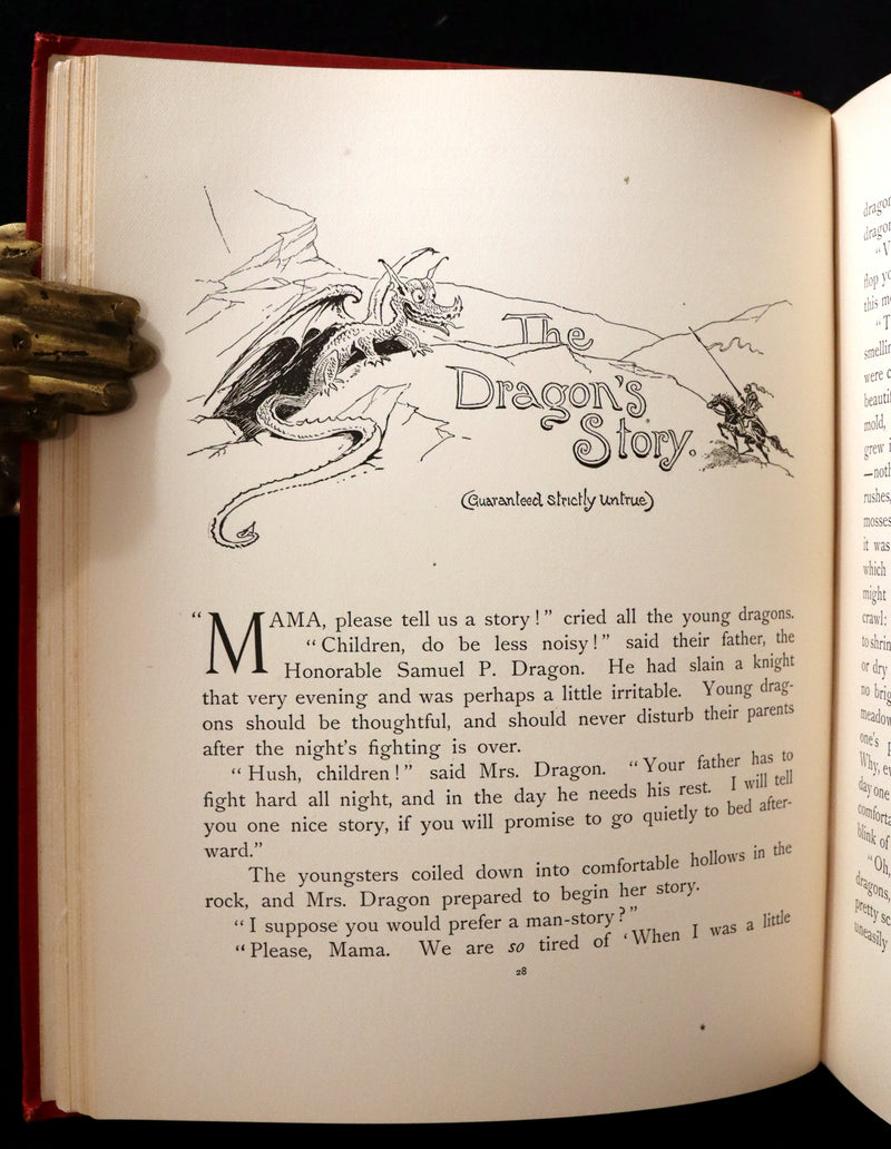 1894 Rare First Edition - IMAGINOTIONS Truthless Tales, Fantasy Stories by Tudor Jenks.