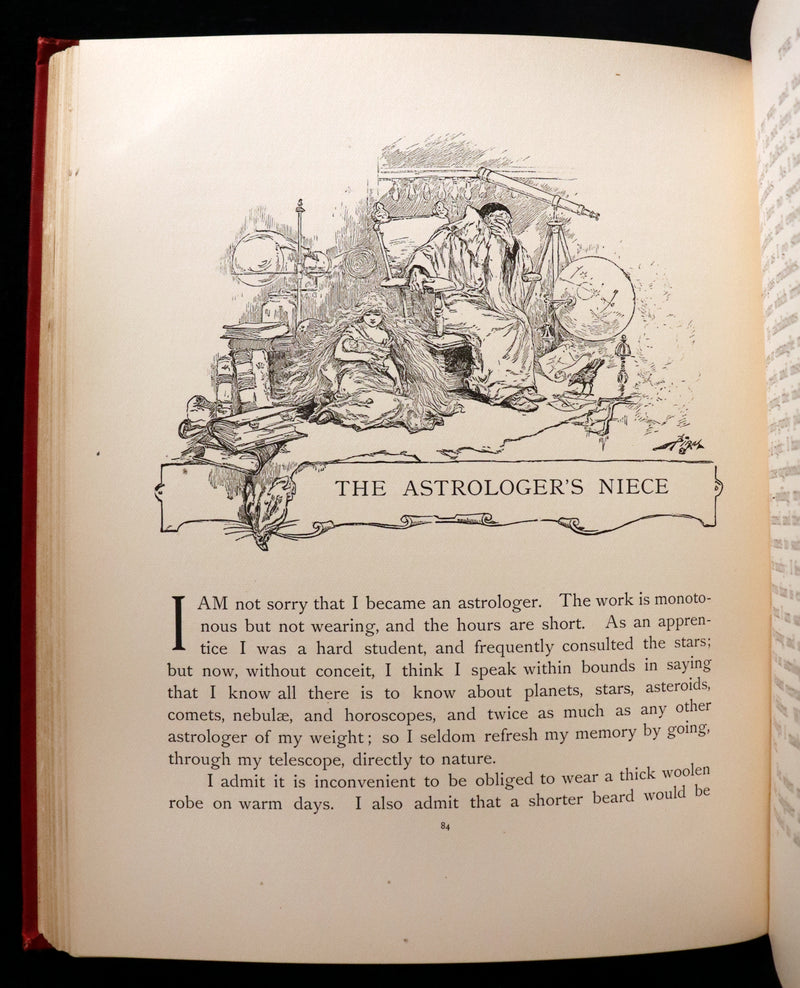 1894 Rare First Edition - IMAGINOTIONS Truthless Tales, Fantasy Stories by Tudor Jenks.