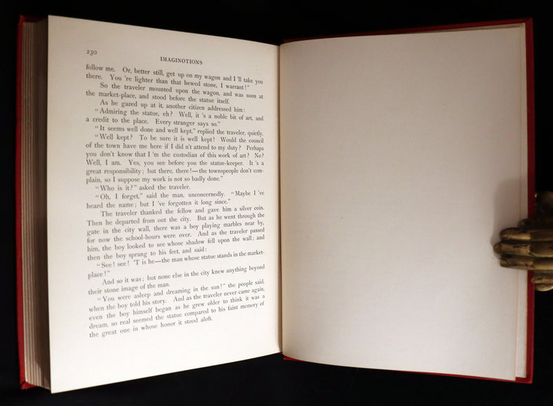 1894 Rare First Edition - IMAGINOTIONS Truthless Tales, Fantasy Stories by Tudor Jenks.