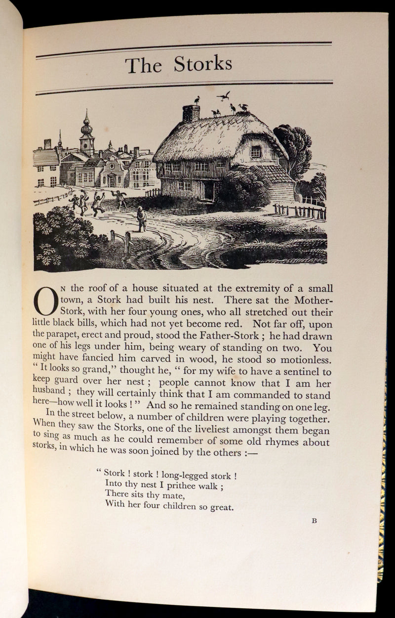 1935 First Whistler Edition bound by Bayntun - Hans Andersen Fairy Tales and Legends.
