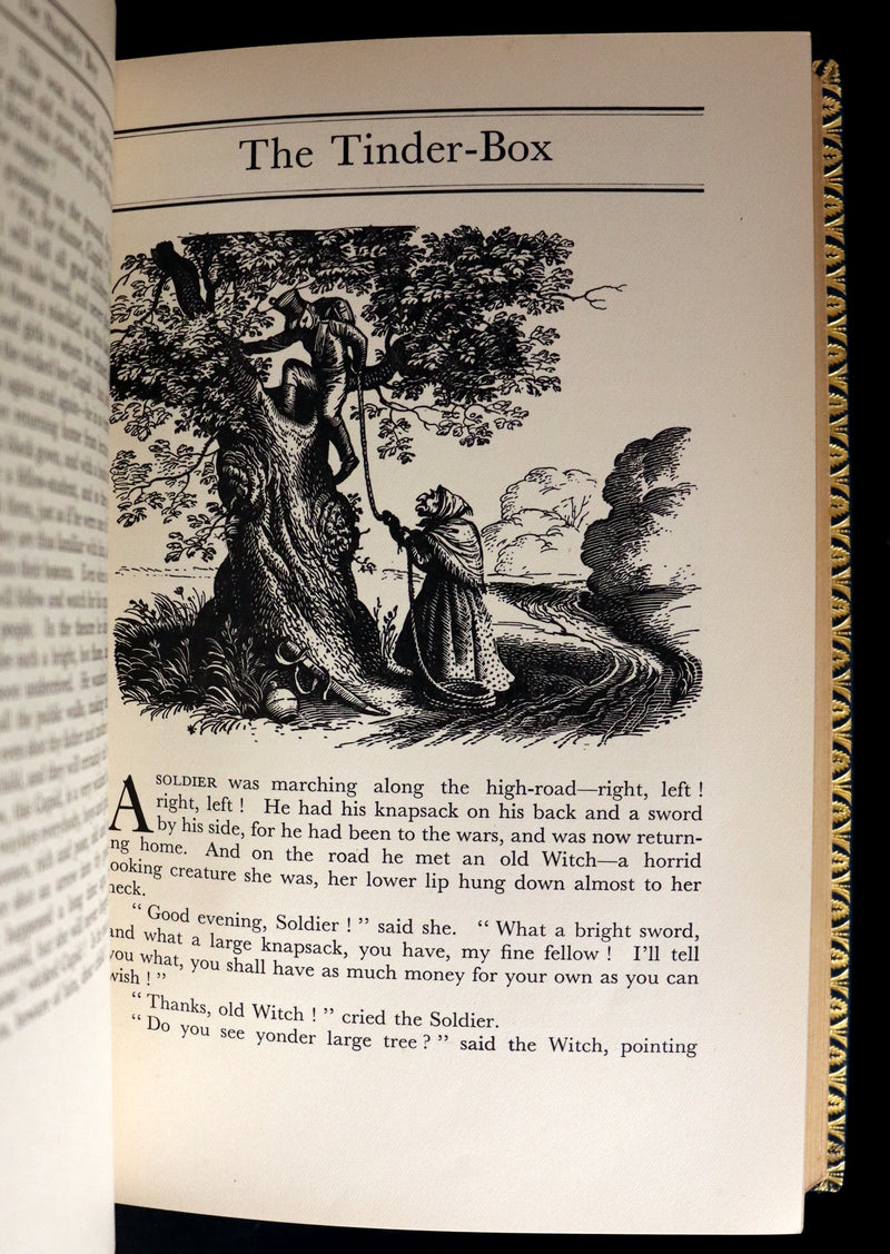 1935 First Whistler Edition bound by Bayntun - Hans Andersen Fairy Tales and Legends.