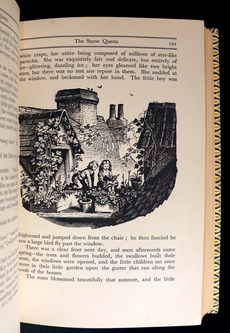 1935 First Whistler Edition bound by Bayntun - Hans Andersen Fairy Tales and Legends.