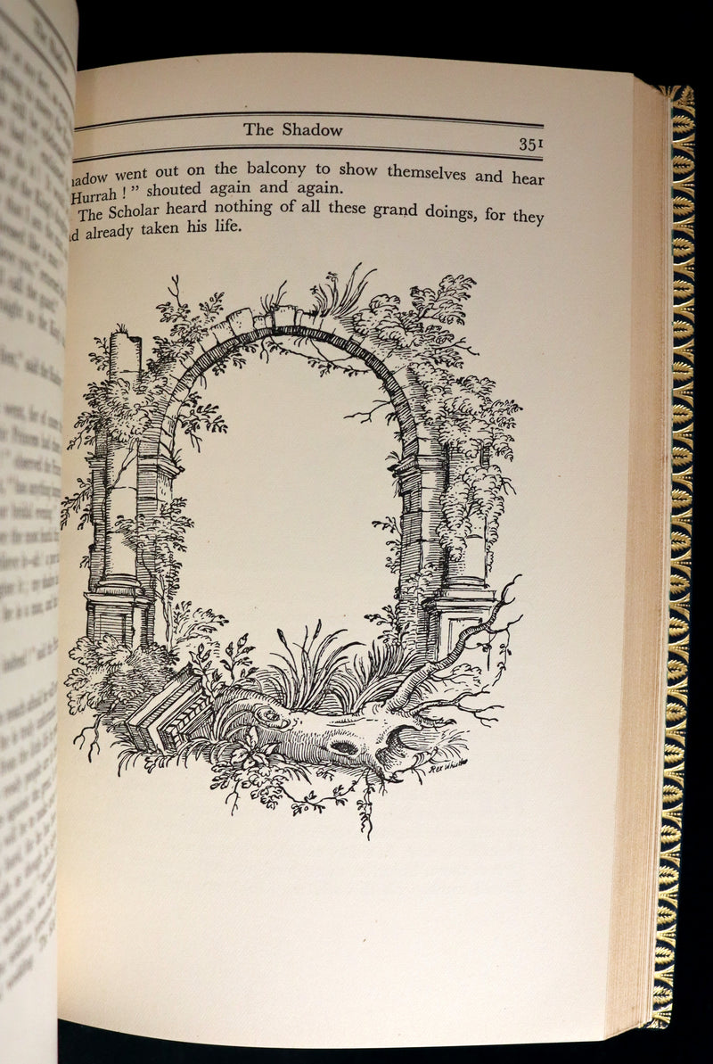 1935 First Whistler Edition bound by Bayntun - Hans Andersen Fairy Tales and Legends.