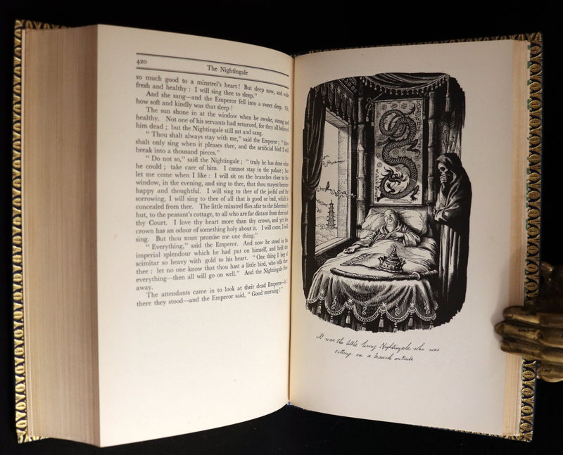 1935 First Whistler Edition bound by Bayntun - Hans Andersen Fairy Tales and Legends.