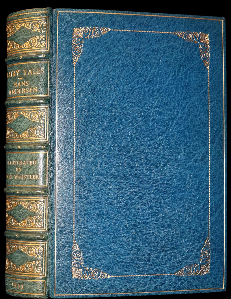 1935 First Whistler Edition bound by Bayntun - Hans Andersen Fairy Tales and Legends.