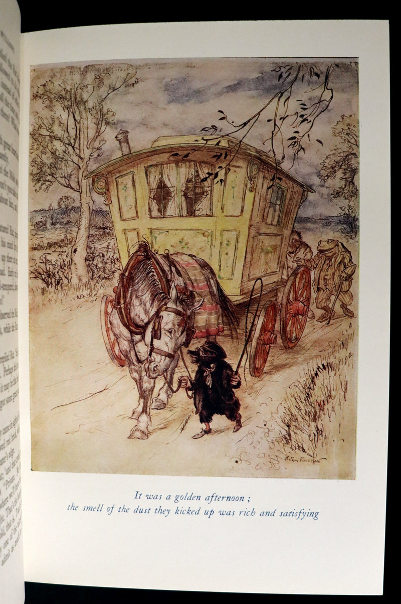 1950 Rare First RACKHAM Edition - The WIND IN THE WILLOWS by Kenneth Grahame.