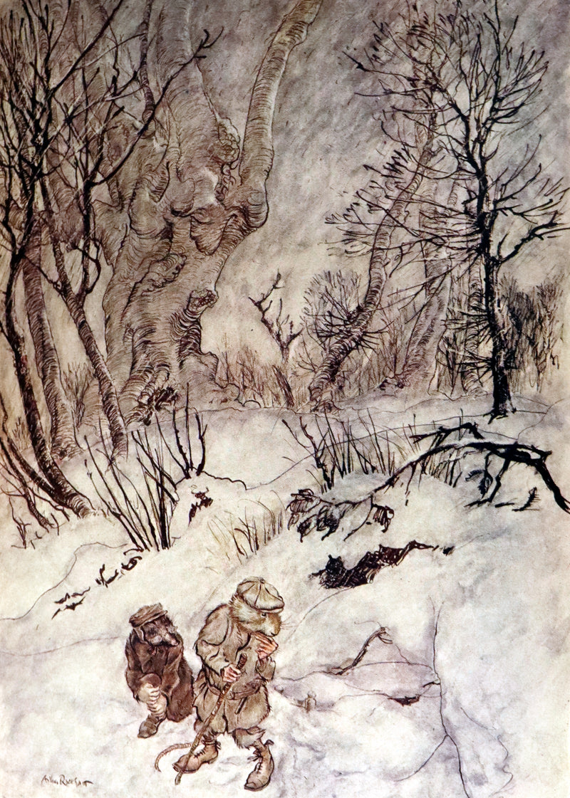 1950 Rare First RACKHAM Edition - The WIND IN THE WILLOWS by Kenneth Grahame.