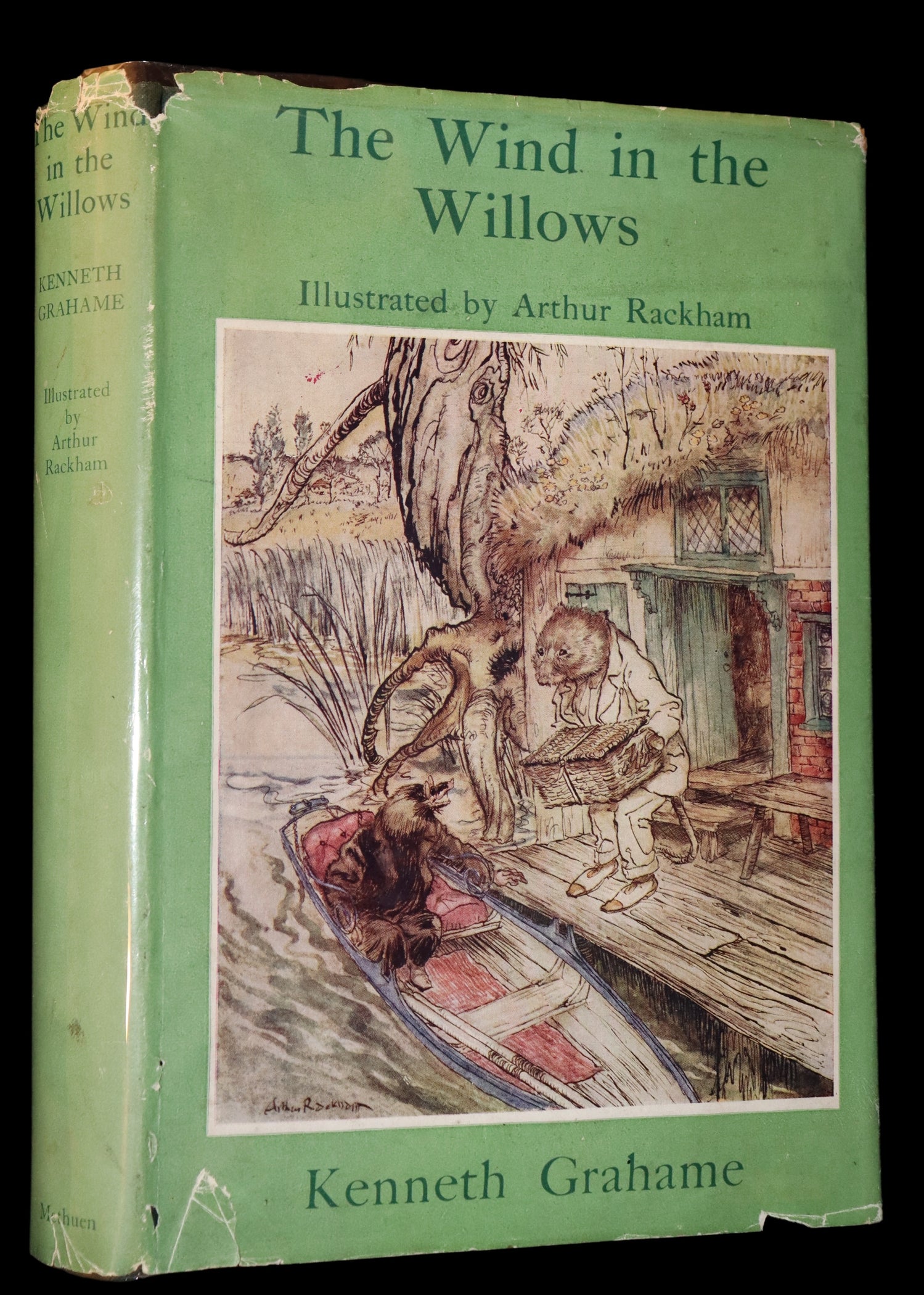 1950 Rare First RACKHAM Edition - The WIND IN THE WILLOWS by Kenneth ...
