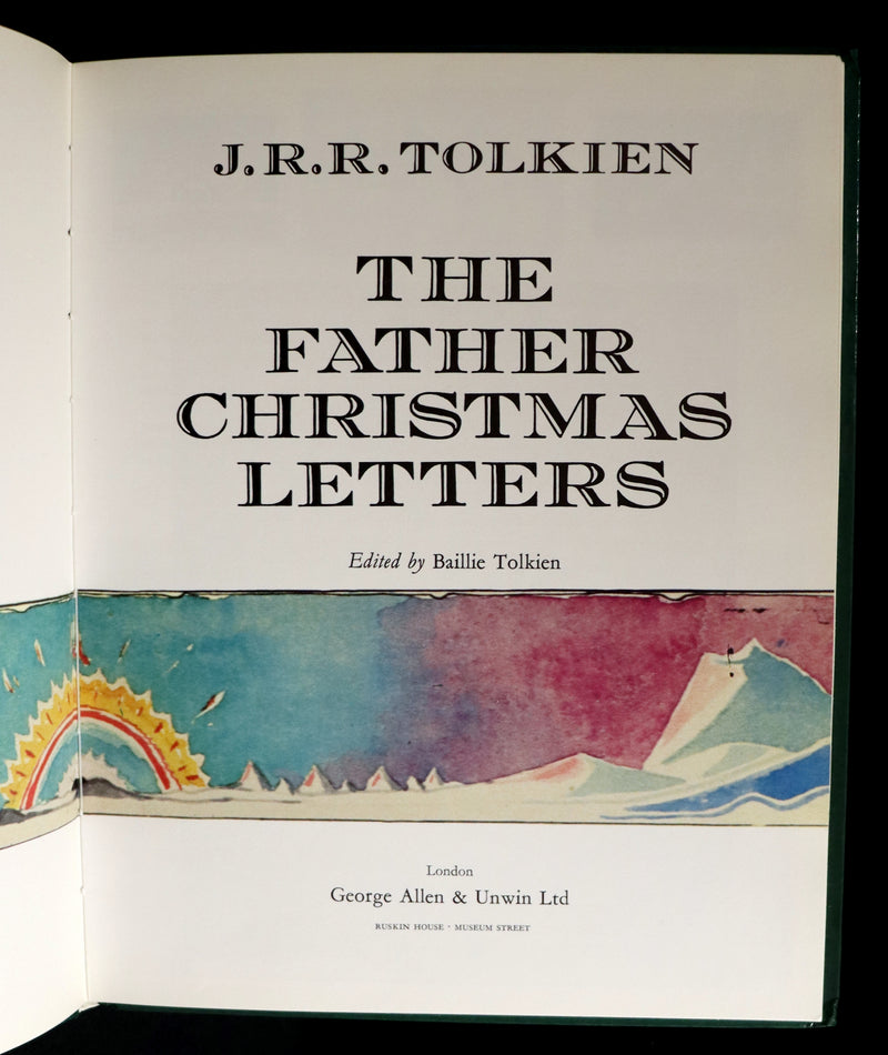 1976 Rare First Edition - The Father Christmas Letters of J.R.R. TOLKIEN for his Children.