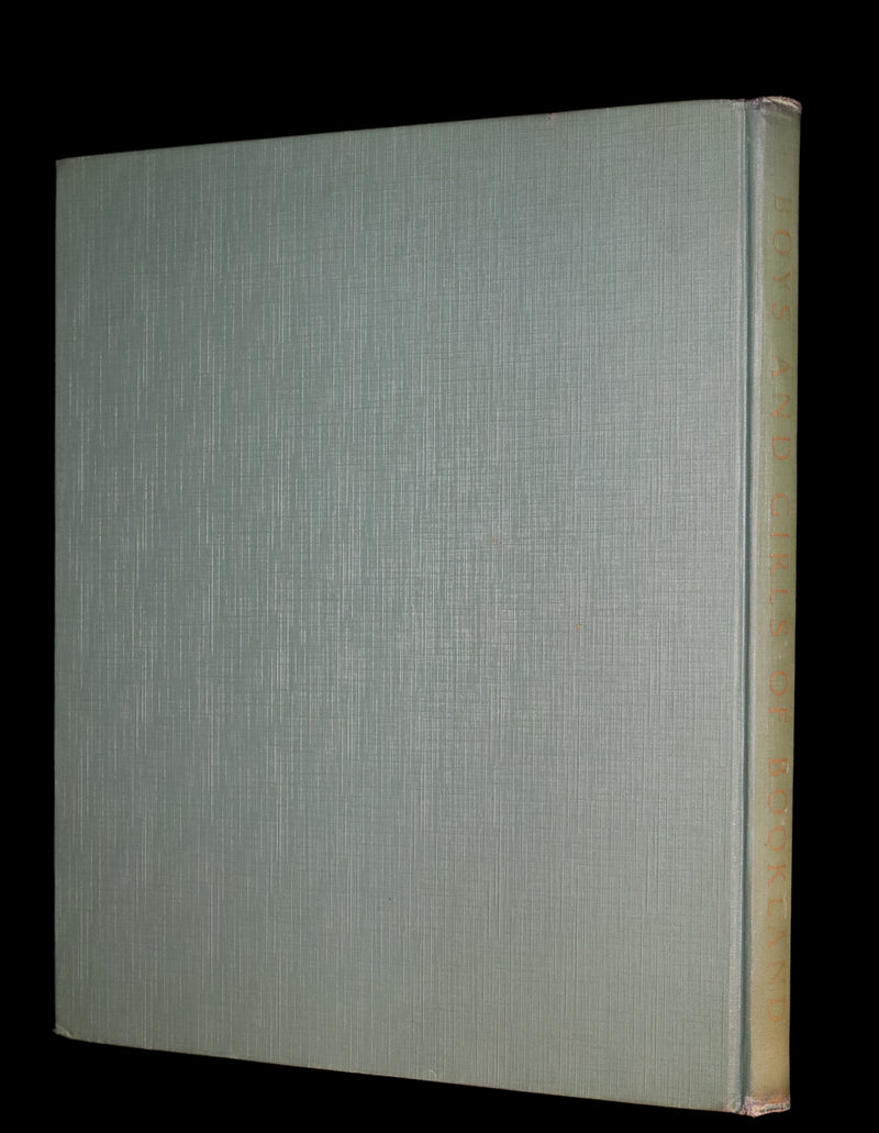 1923 Rare Book - Boys and Girls of BOOKLAND illustrated by Jessie Willcox Smith. 1st Edition.