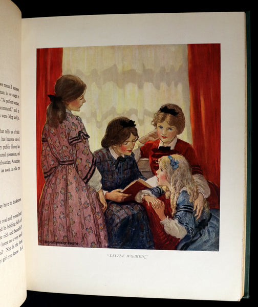 1923 Rare Book - Boys and Girls of BOOKLAND illustrated by Jessie Willcox Smith. 1st Edition.