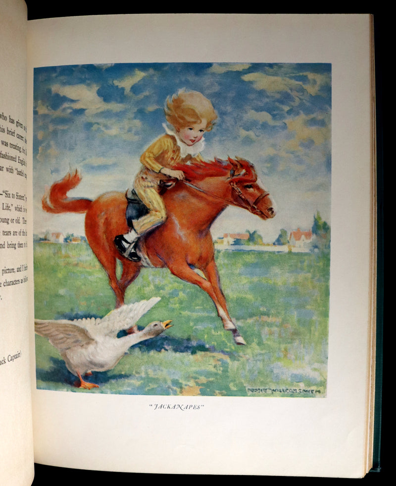 1923 Rare Book - Boys and Girls of BOOKLAND illustrated by Jessie Willcox Smith. 1st Edition.
