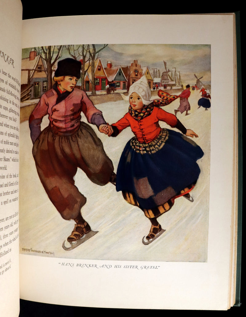 1923 Rare Book - Boys and Girls of BOOKLAND illustrated by Jessie Willcox Smith. 1st Edition.