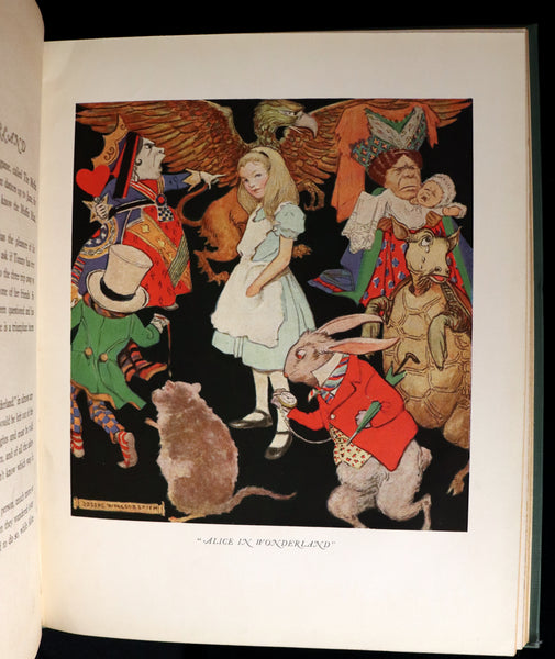 1923 Rare Book - Boys and Girls of BOOKLAND illustrated by Jessie Willcox Smith. 1st Edition.