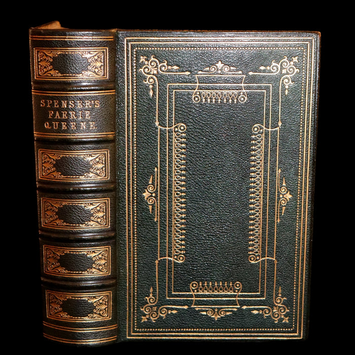 1856 Rare Book - The FAERIE QUEENE by Edmund SPENSER Illustrated by Corbould.