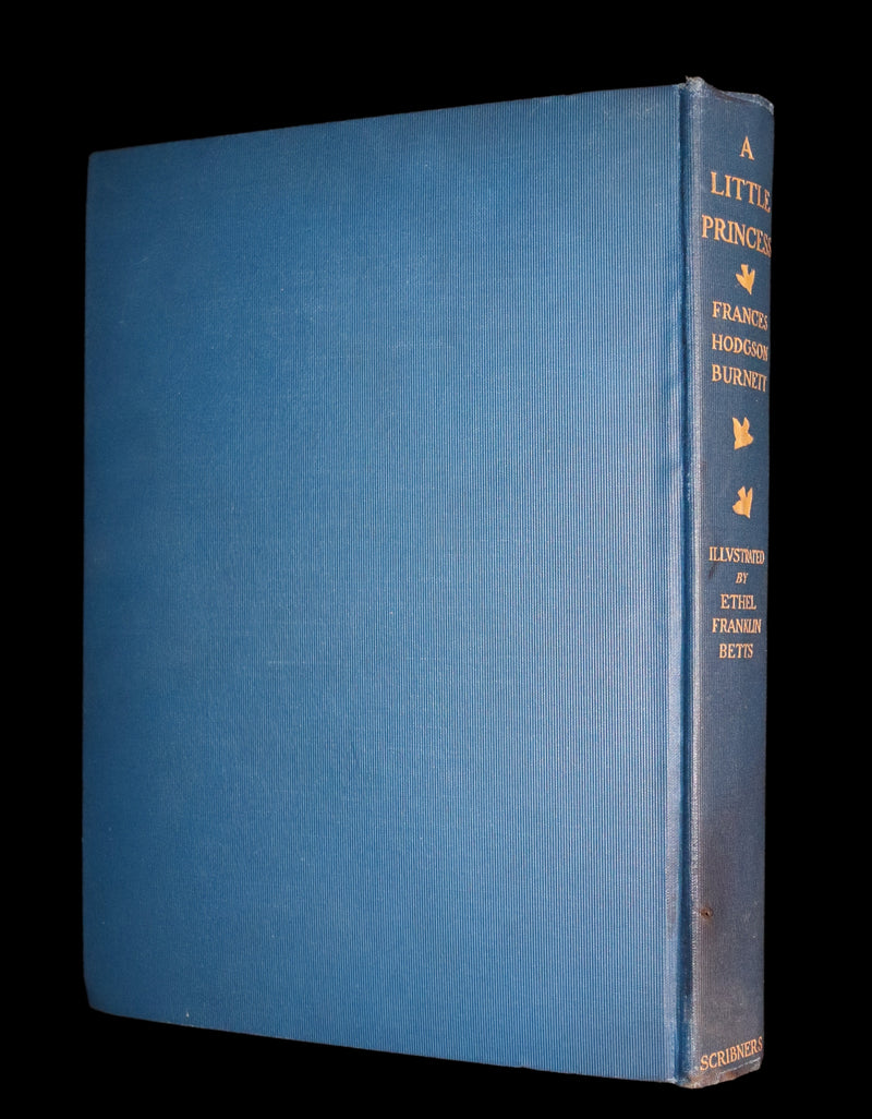 1905 Scarce First Edition - A LITTLE PRINCESS by Frances Hodgson Burnett illustrated by Ethel Franklin Betts Bains.