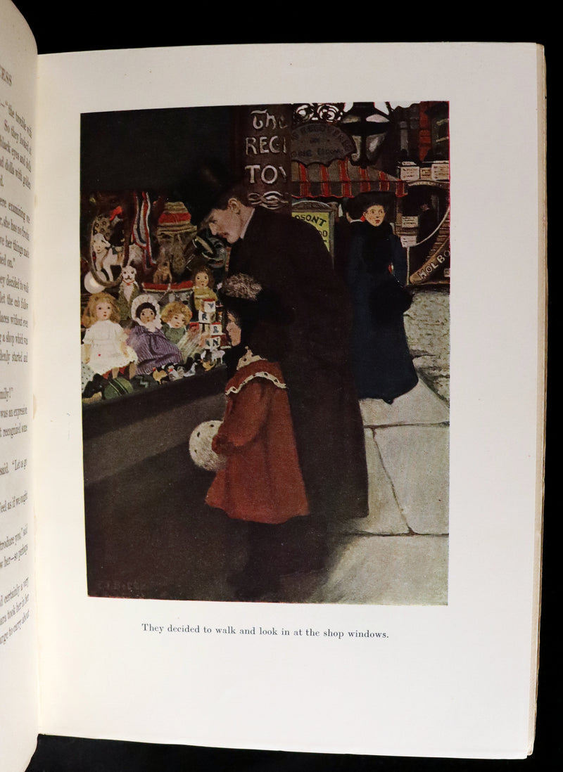 1905 Scarce First Edition - A LITTLE PRINCESS by Frances Hodgson Burnett illustrated by Ethel Franklin Betts Bains.