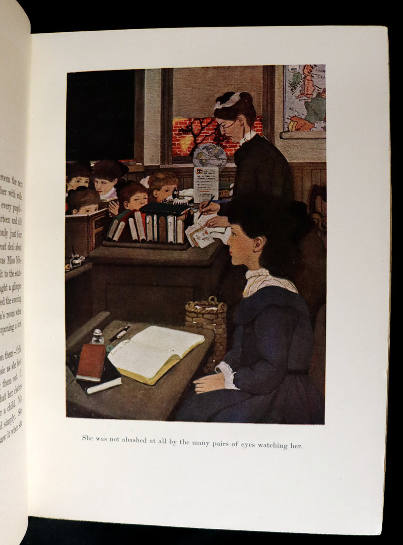 1905 Scarce First Edition - A LITTLE PRINCESS by Frances Hodgson Burnett illustrated by Ethel Franklin Betts Bains.