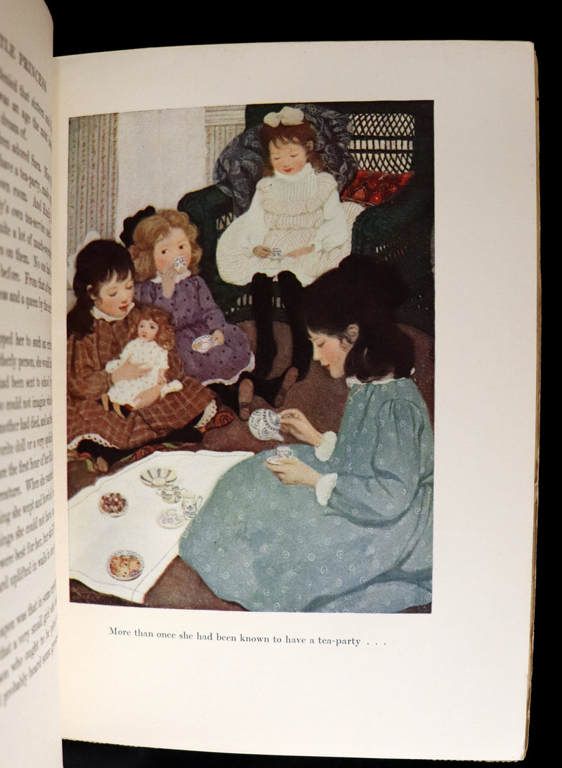 1905 Scarce First Edition - A LITTLE PRINCESS by Frances Hodgson Burnett illustrated by Ethel Franklin Betts Bains.