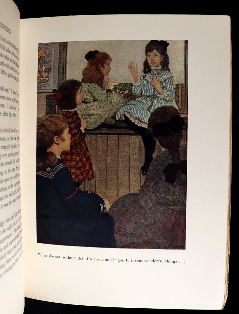 1905 Scarce First Edition - A LITTLE PRINCESS by Frances Hodgson Burnett illustrated by Ethel Franklin Betts Bains.